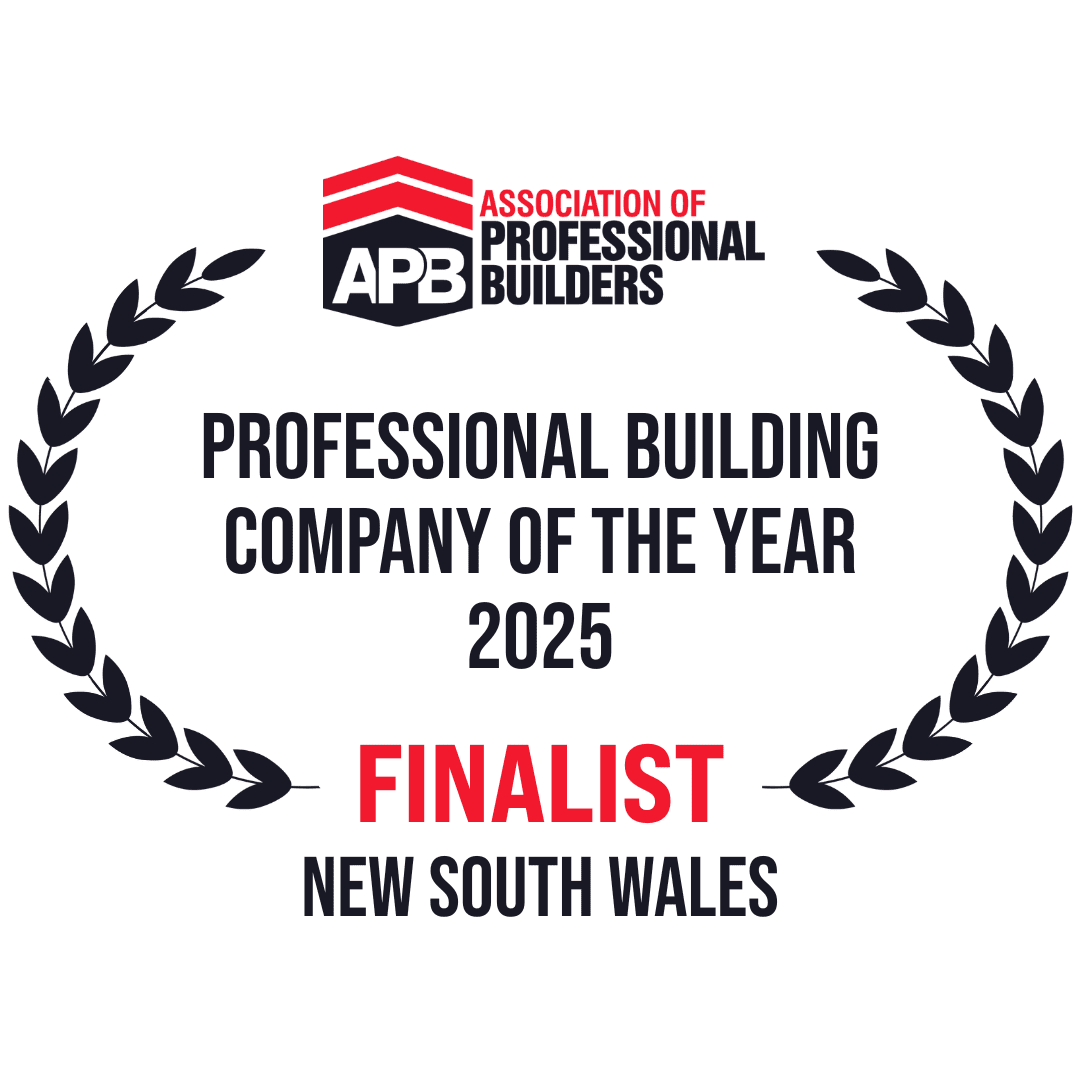 Professional Building Company of the Year finalist colour